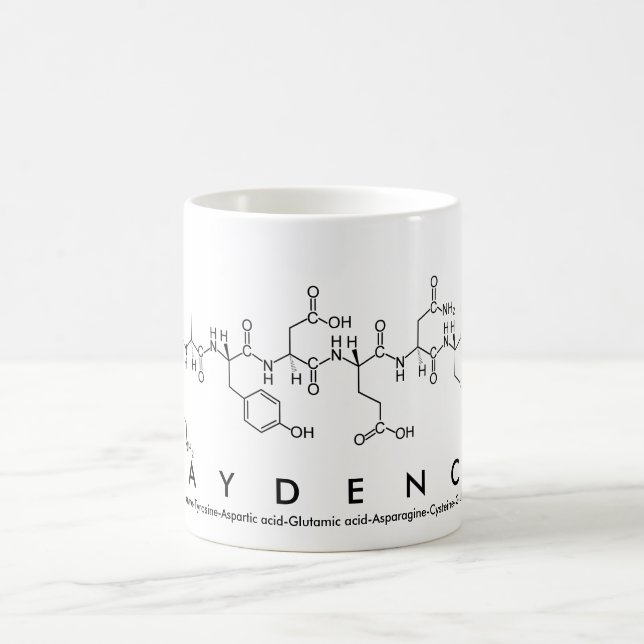 Kaydence peptide name mug (Center)