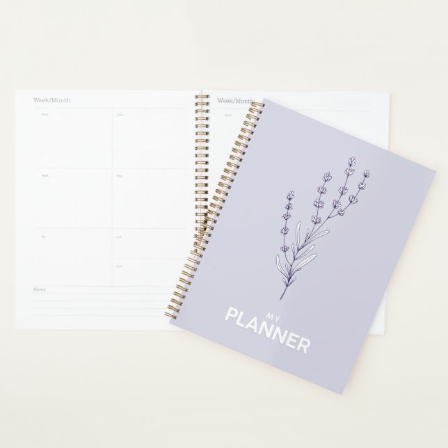 Kaye and Summer Lavender Planner (Display)