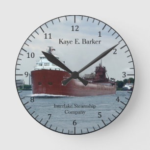Kaye E. Barker clock