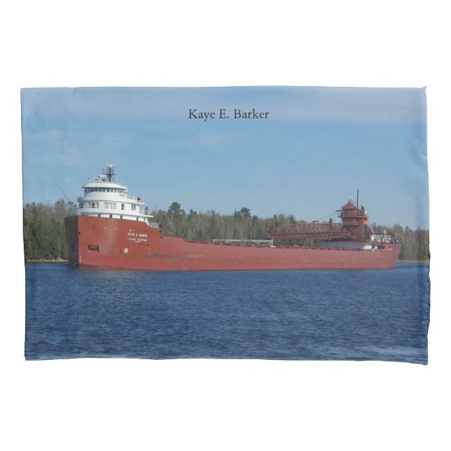Kaye E. Barker pillow case (Front)
