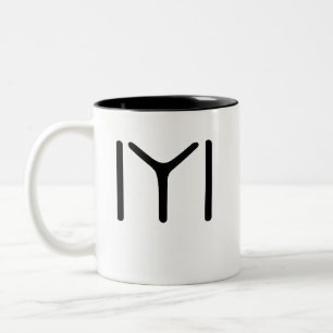 Kayi Symbol Two-Tone Coffee Mug