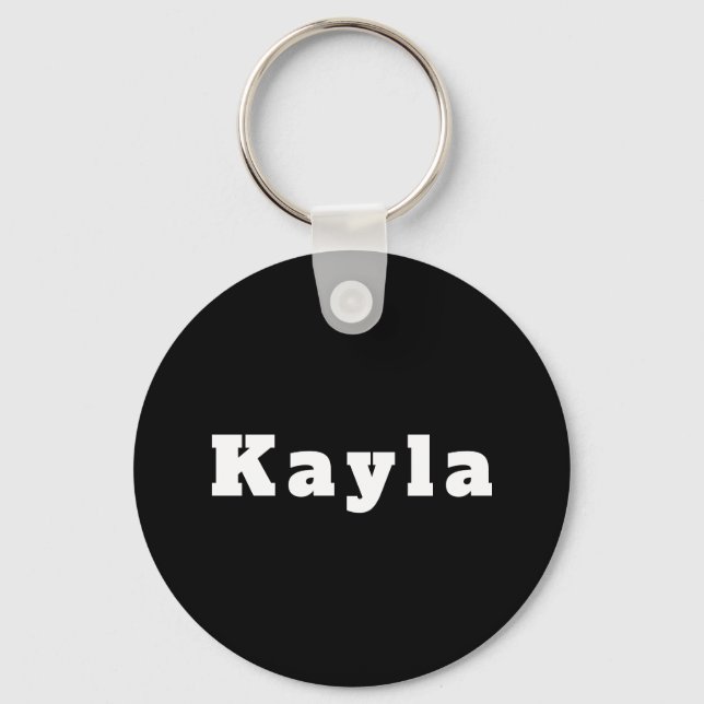 Kayla Keychain (Front)