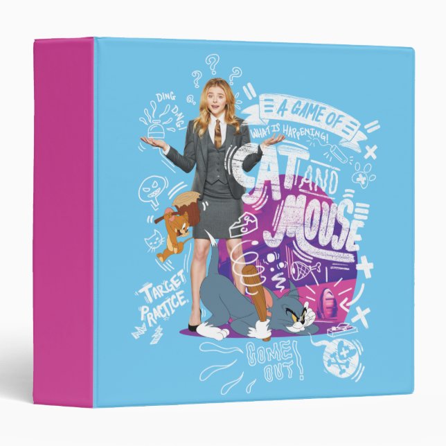 Kayla, Tom & Jerry - A Game of Cat And Mouse Binder (Front/Spine)