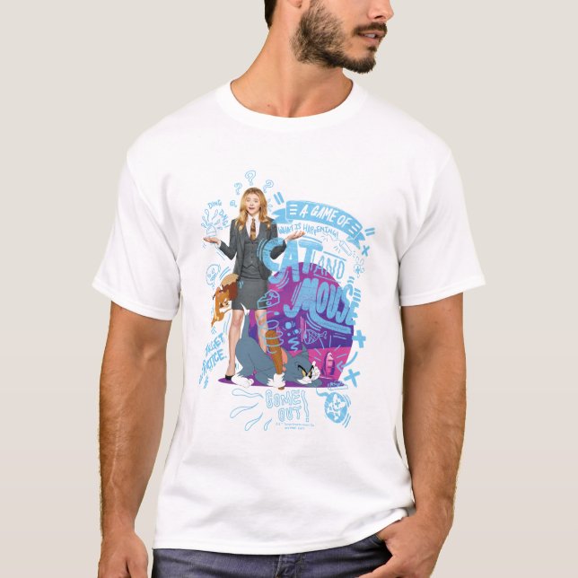 Kayla, Tom & Jerry - A Game of Cat And Mouse T-Shirt (Front)