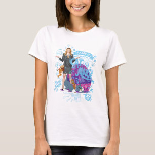 Kayla, Tom & Jerry - A Game of Cat And Mouse T-Shirt