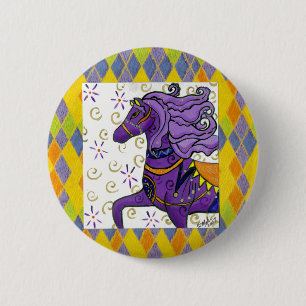 Kaylee's Horse 2 Inch Round Button