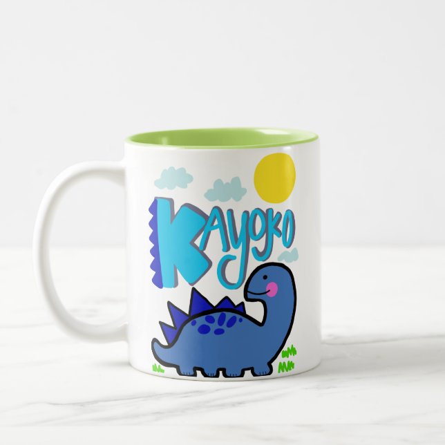 Kayoko Two-Tone Coffee Mug (Left)