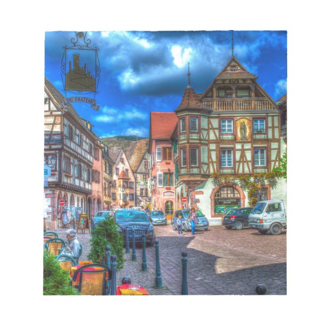 Kaysersberg Alsace France Notepad (Front)