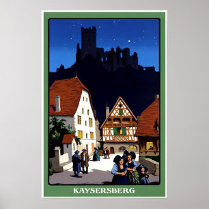 Kaysersberg, France Poster