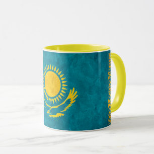 " Kazakhstan: 1992/today - Flaggen Design KAFFEE Mug