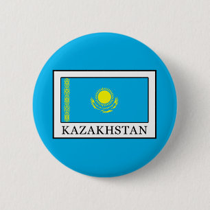 Kazakhstan 2 Inch Round Button