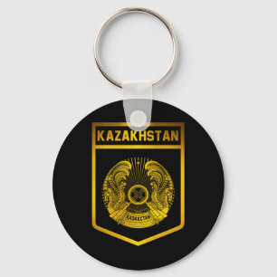 Kazakhstan Emblem Keychain