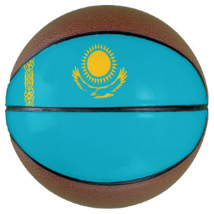 Kazakhstan flag basketball