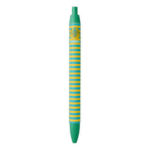 Kazakhstan Flag Cute Patriotic Black Ink Pen