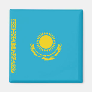 Kazakhstan Flag Magnet