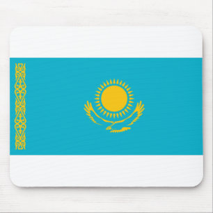 Kazakhstan Flag Mouse Pad