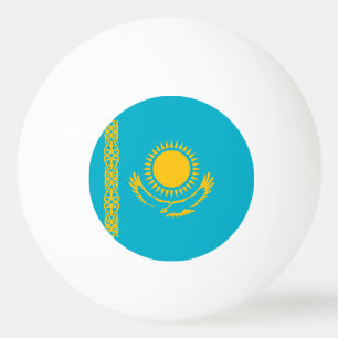 Kazakhstan flag ping pong ball