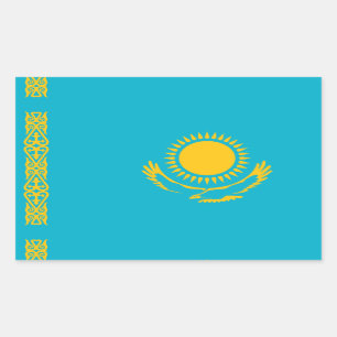 Kazakhstan Flag Sticker