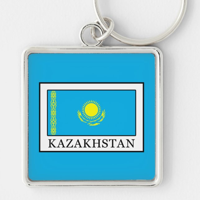 Kazakhstan Keychain (Front)
