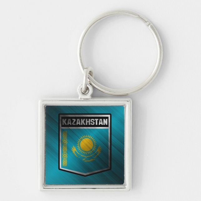 Kazakhstan Keychain (Front)