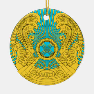 Kazakhstan National Emblem Ceramic Ornament