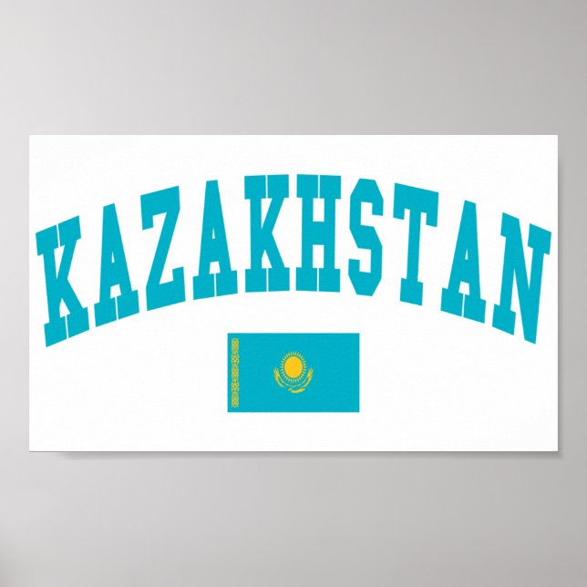 Kazakhstan Style Poster (Front)