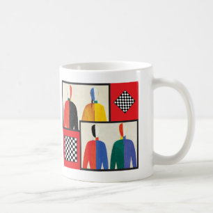 Kazimir Malevich: Sportsmen (remix) Coffee Mug