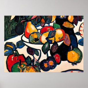 Kazimir Malevich - Still Life, 1911 artwork Poster