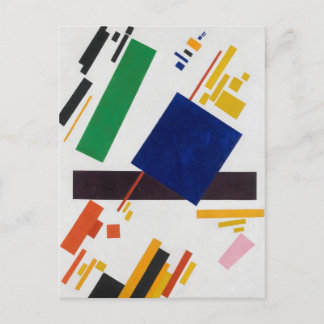 Kazimir Malevich Suprematism Composition Holiday Postcard