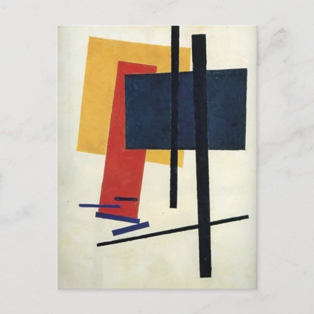 Kazimir Malevich- Suprematism Postcard (Front)