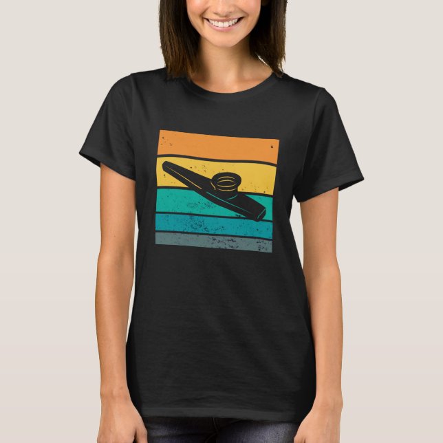 Kazoo Vintage Bazoo Music Instrument Gazoota T-Shirt (Front)