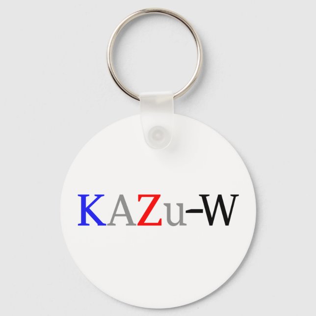 KAZu-W キーホルダー Keychain (Front)