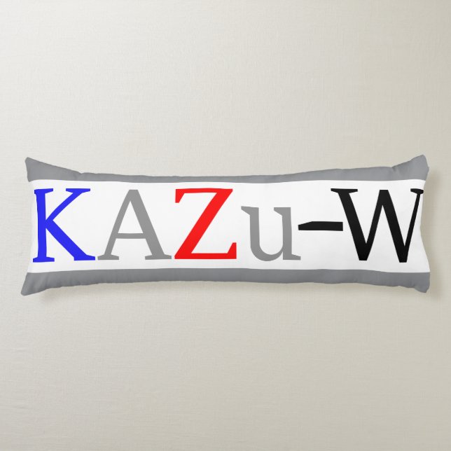 KAZu-W Body Pillow (Front)