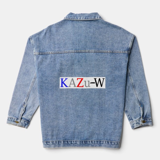 KAZu-W Denim Jacket (Back)