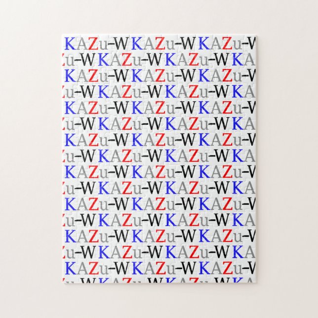 KAZu-W Jigsaw Puzzle (Vertical)