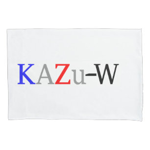KAZu-W Pillowcase