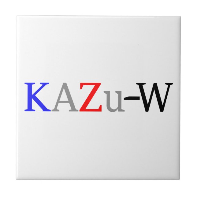 KAZu-W Tile (Front)
