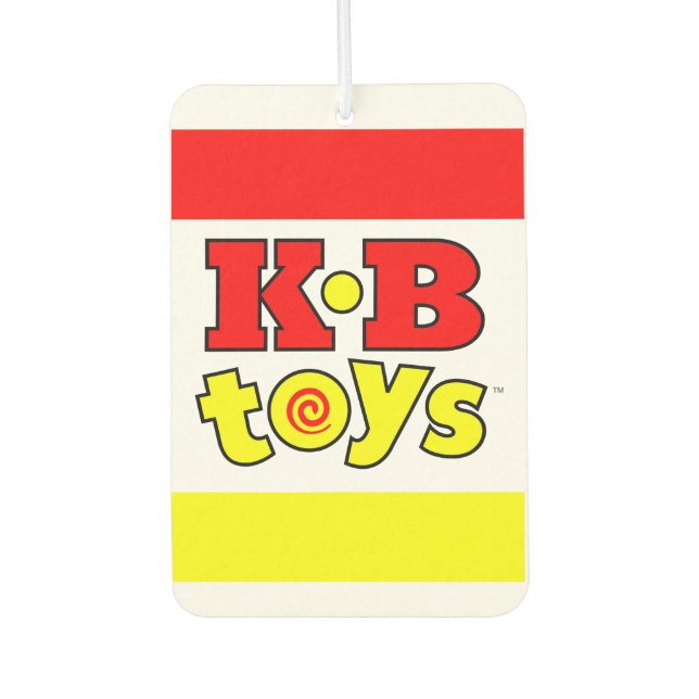 KB Toys Standard Logo Car Air Freshener (Front)