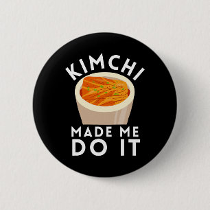 Kbbq Korean Bbq Kimchi Ramen  2 Inch Round Button