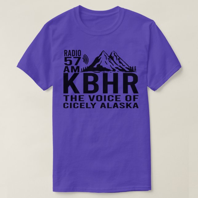 KBHR Am Northern Exposure TShirt (Design Front)