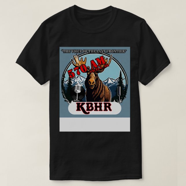 KBHR Moose on the Mic TShirt (Design Front)