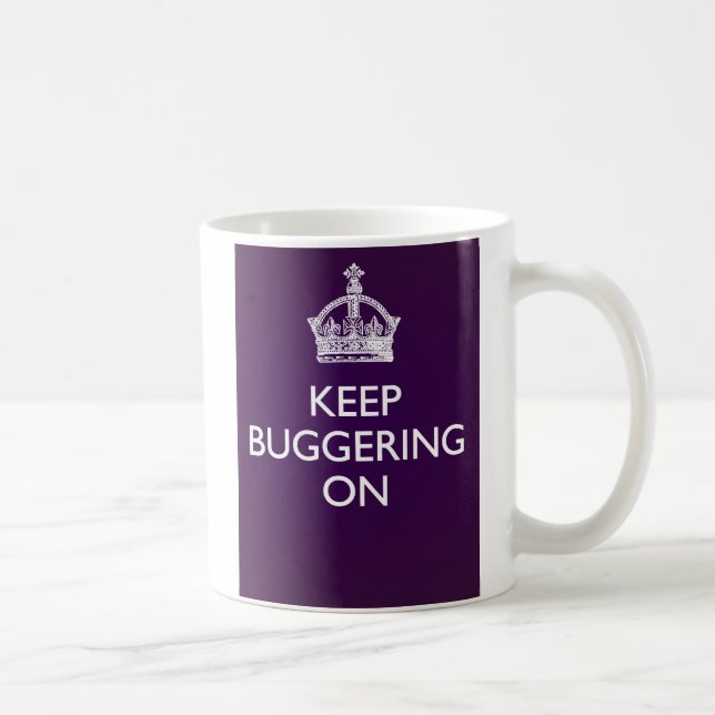 KBO Mug - Royal Violet (Right)
