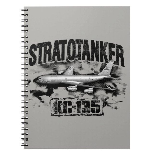 KC-135 Stratotanker Spiral Photo Notebook (Front)