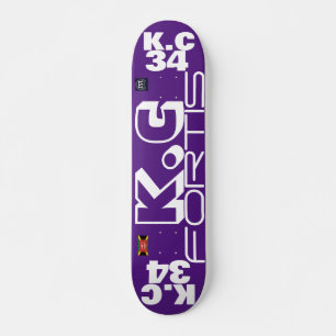 KC 34 OFFICIEL 7 3/4" plateau de skateboard