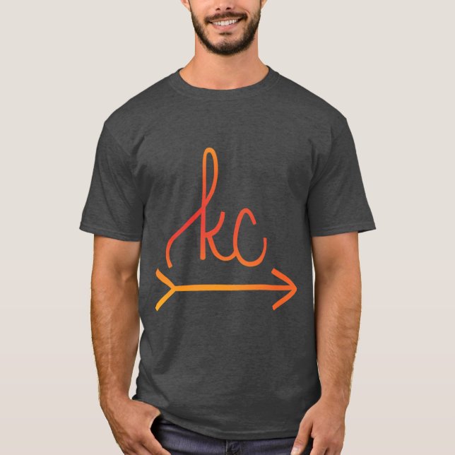 KC Arrow Gradient T-Shirt (Front)