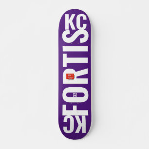KC FORTIS Skateboard, 7¾" Deck Skateboard