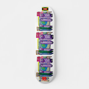 KC JMT SKATEBOARD Skateboard, 7¾" Deck