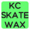 kc skate wax logo stickers
