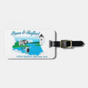 KCA National logo Luggage Tag