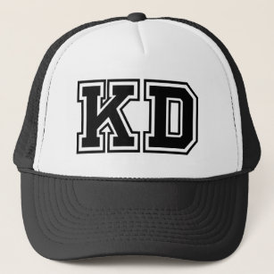 "KD" Monogram Trucker Hat